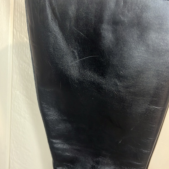 Etienne Aigner Klark Black REAL Leather Boots size 9 - Picture 14 of 14